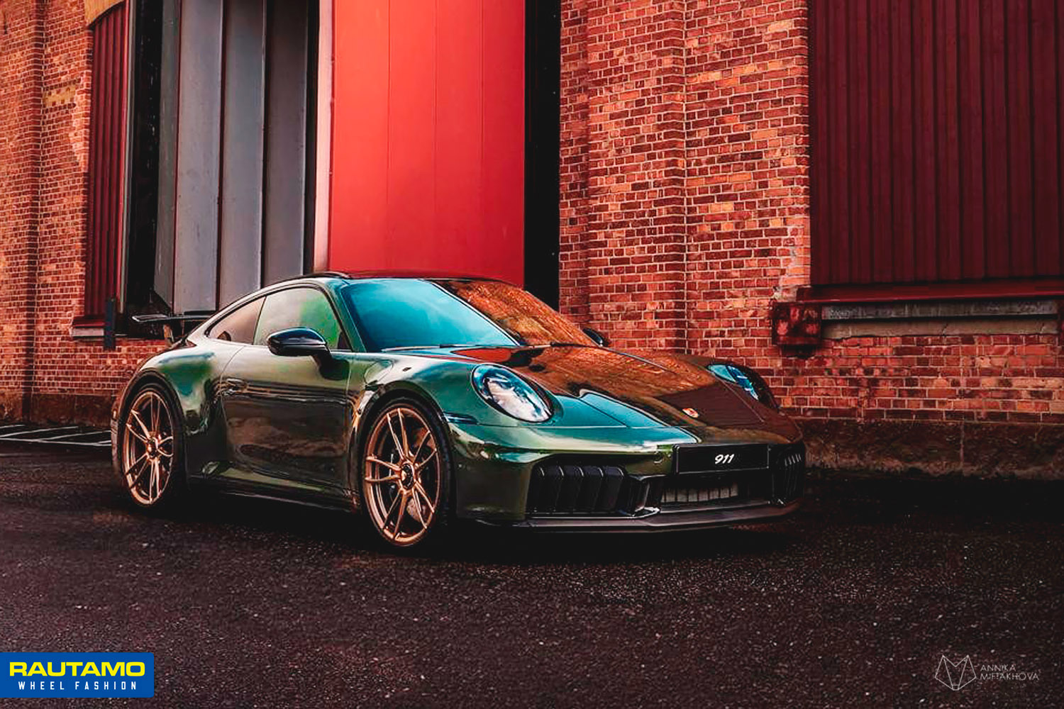 Porsche 911, Vossen Forged S17-06 48 CUSTOM COLORS