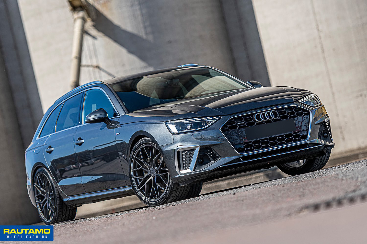 Audi A4 R-Series R9 Satin Black