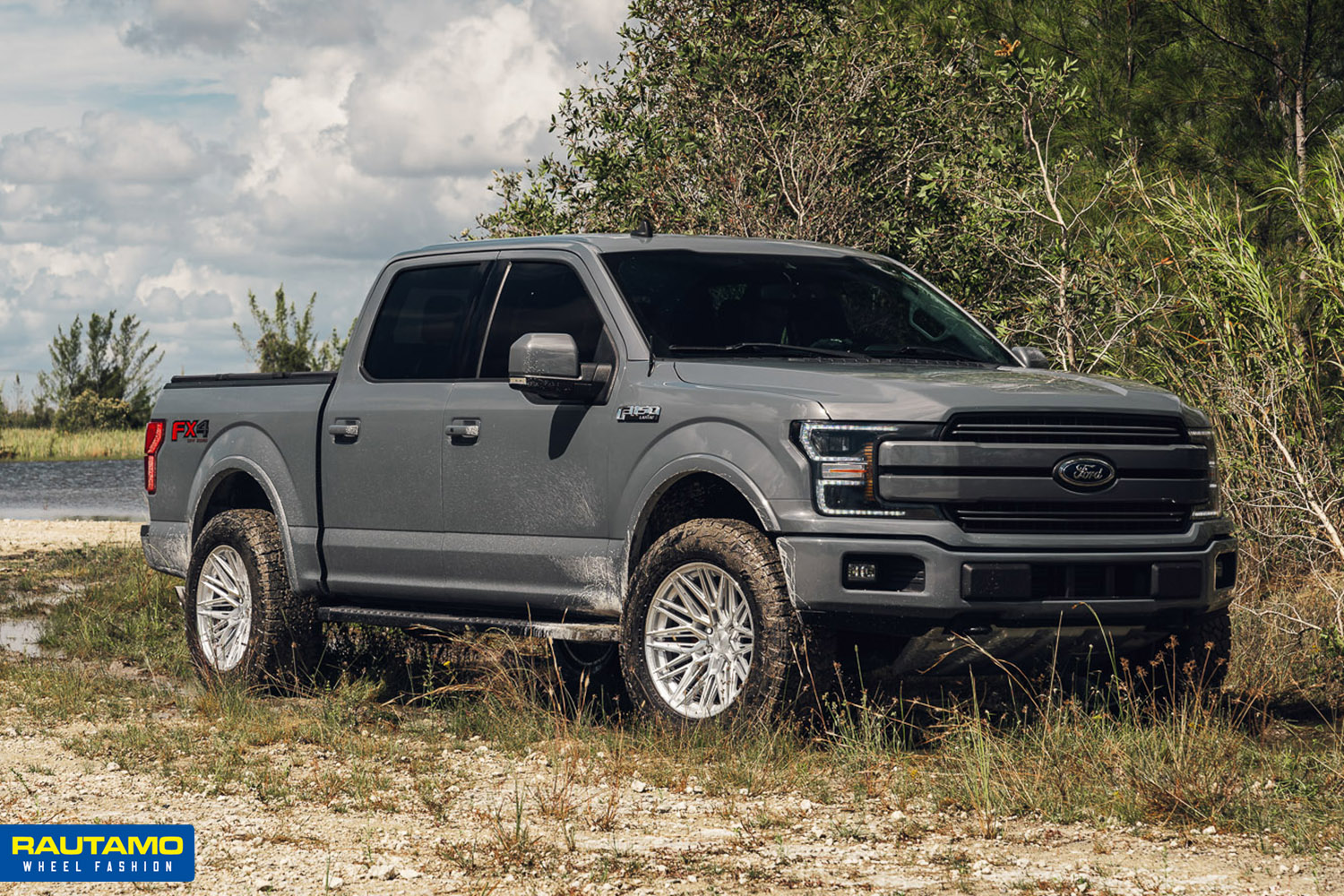 Ford Ranger Vossen HF6.5 Silver Polished