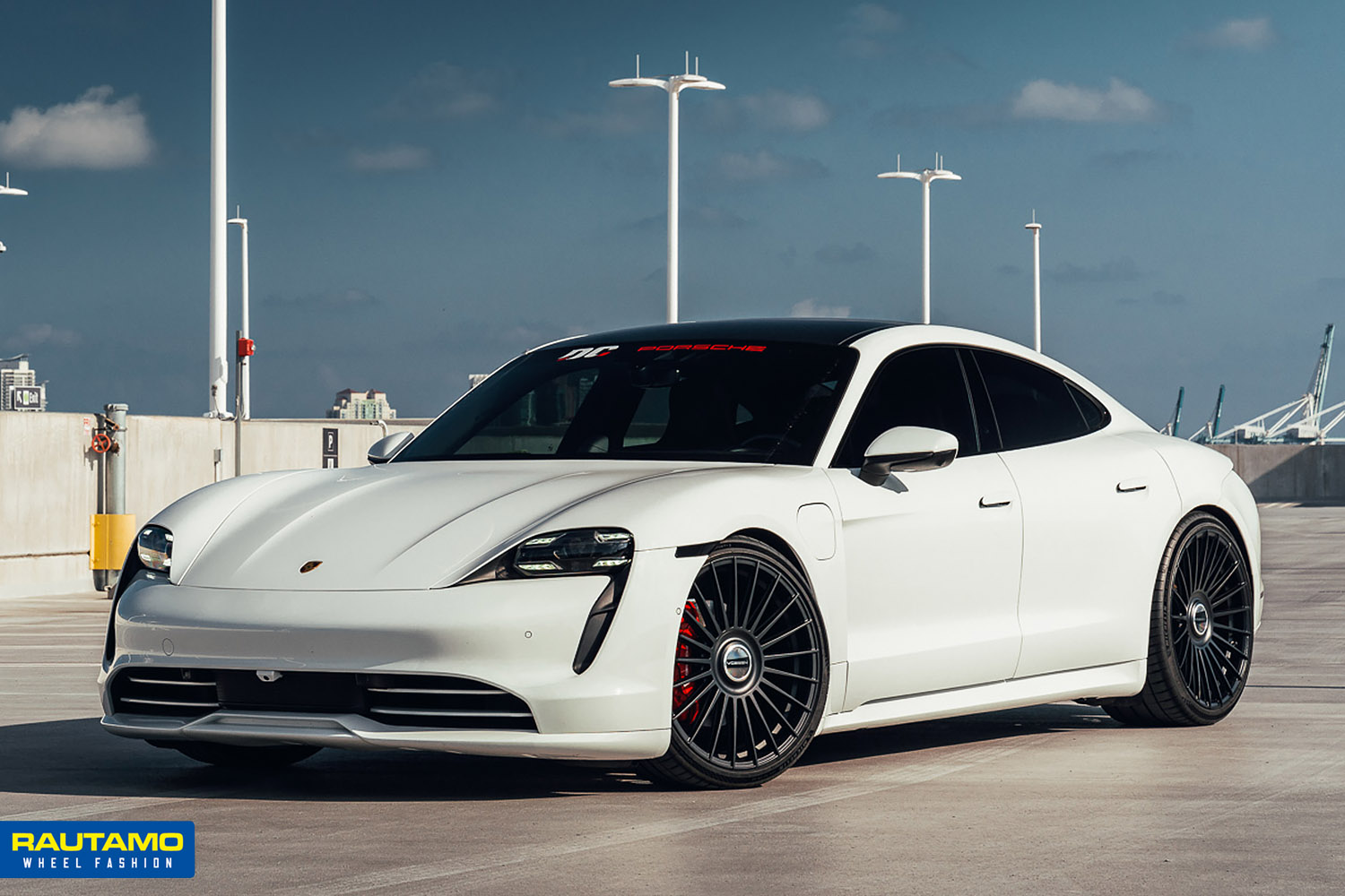 Porsche Taycan Vossen HF8 Gloss Black