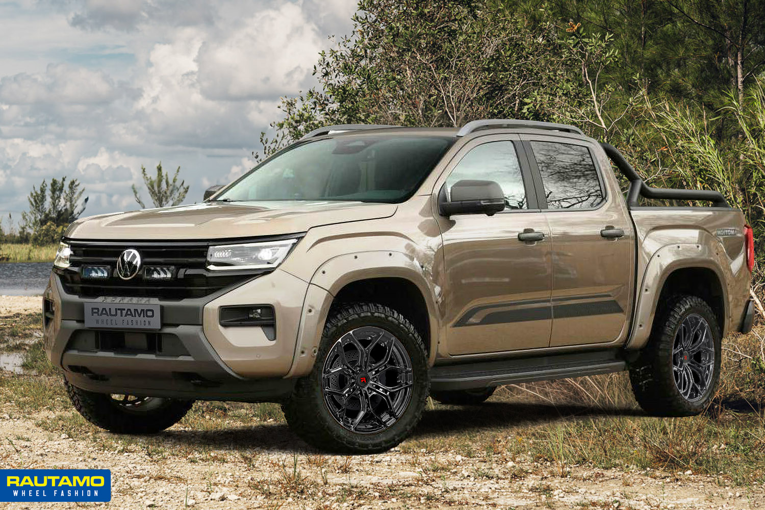 VW Amarok R-Series R20 Gloss Black