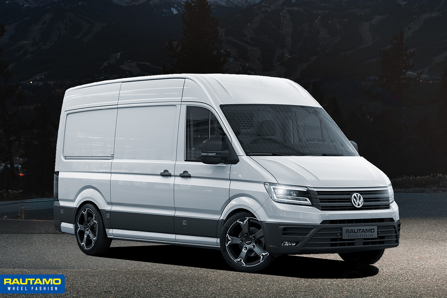 VW Crafter Spath SP52H Black Lip Polish