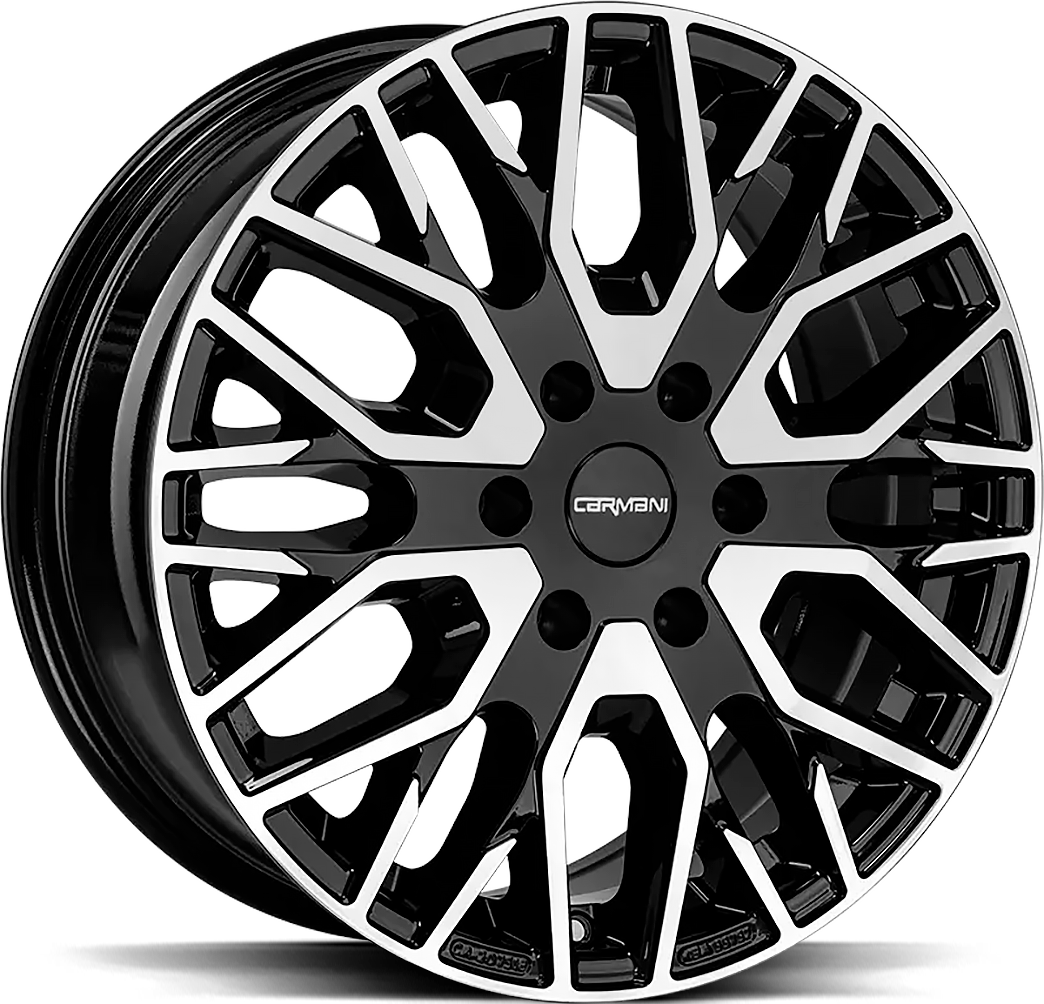 Carmani 20 Ludwig Black Polish HL 6 Bolts