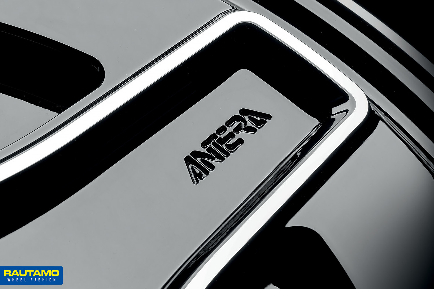 Antera A303 Piano Black Diamond vanteet autoon bil fälgar