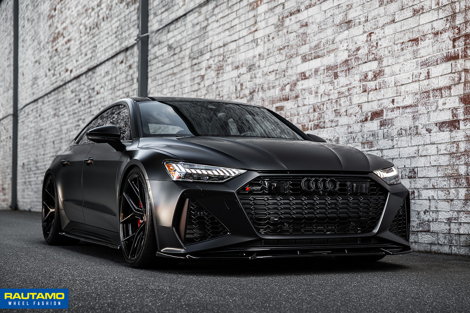 Vossen HF5 Gloss Black vanteet autoon bil fälgar Audi RS7