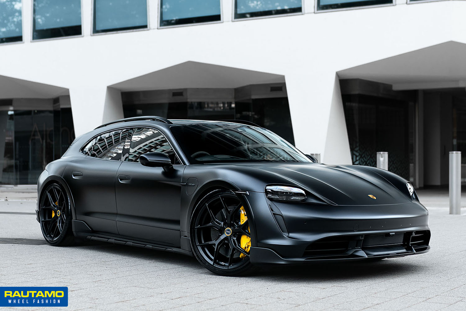 Vossen HF5 Gloss Black vanteet autoon bil fälgar Porsche