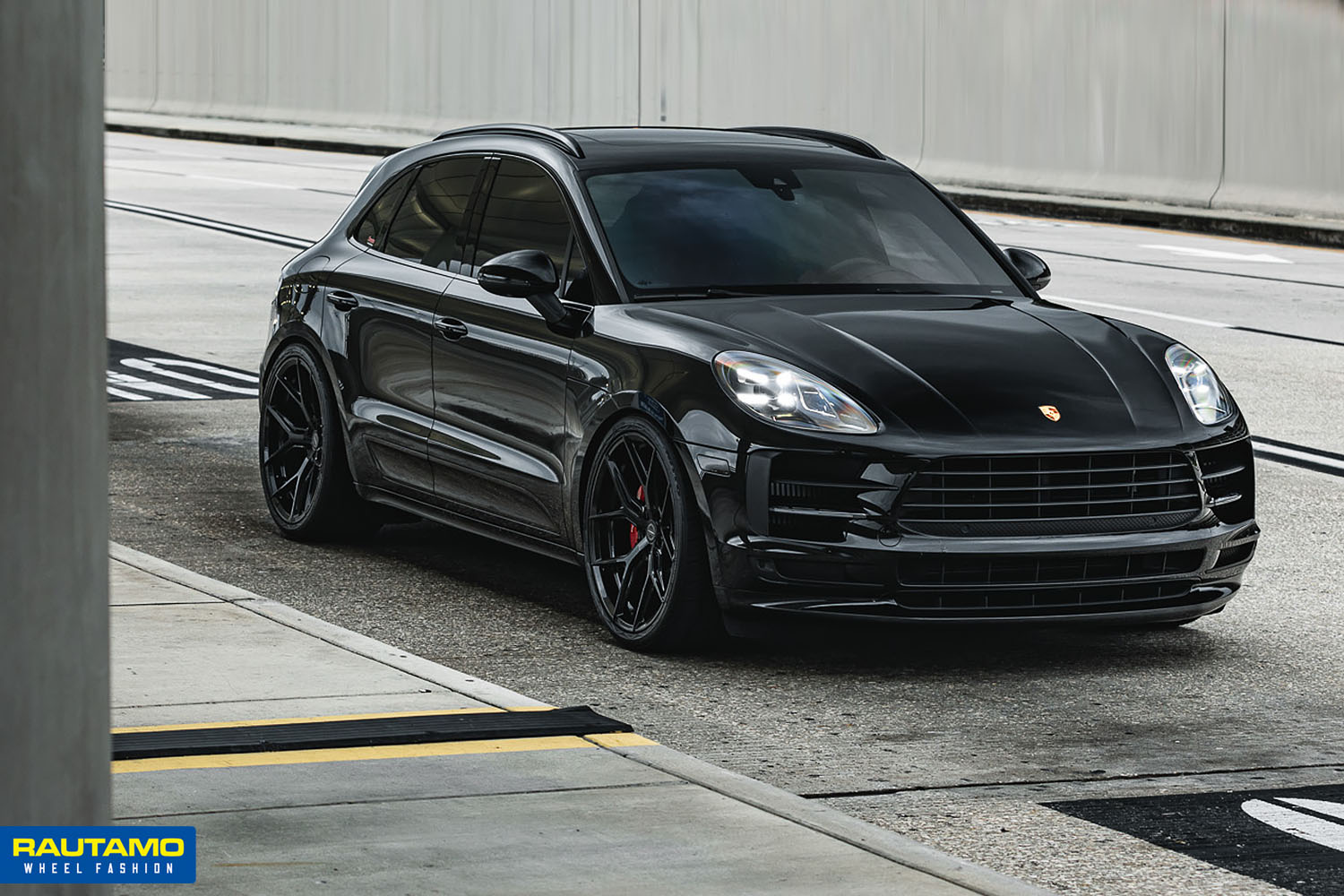 Vossen HF5 Gloss Black vanteet autoon bil fälgar Porsche