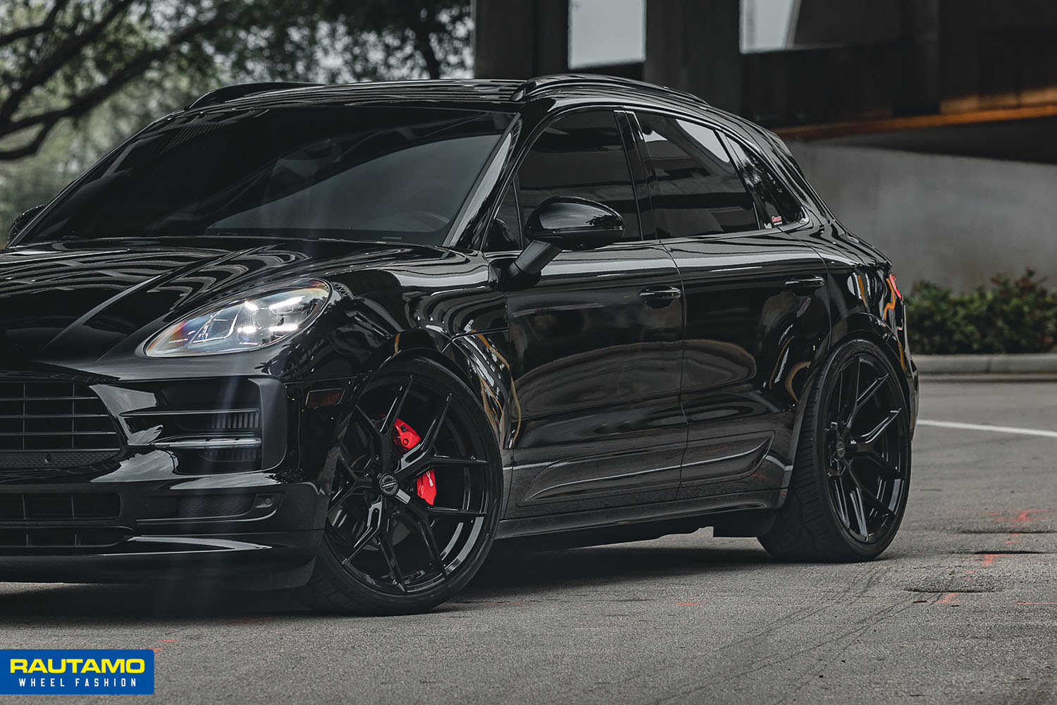 Vossen HF5 Gloss Black vanteet autoon bil fälgar Porsche