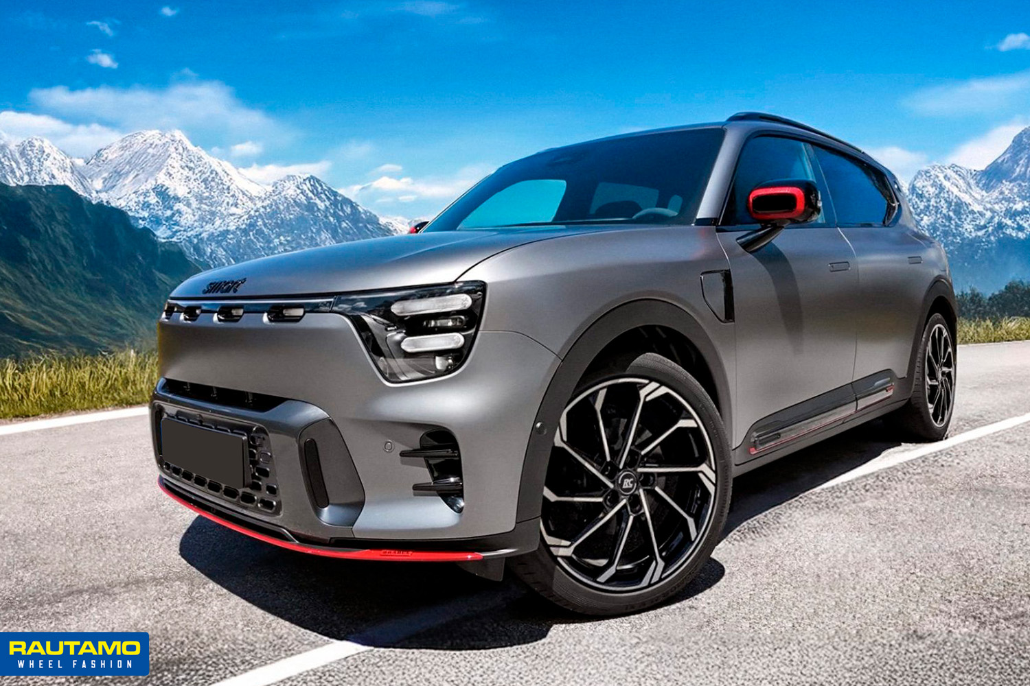 Smart Brabus Brock RC36 Black Full Polish