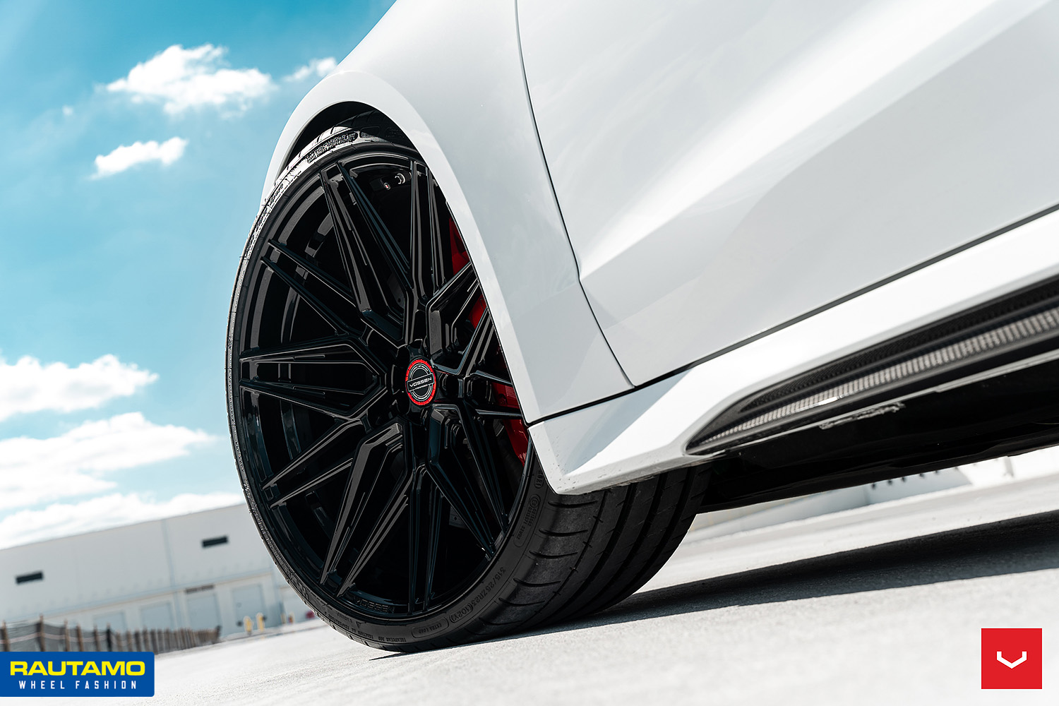 Vossen HF7 Gloss Black vanteet autoon bil fälgar suv