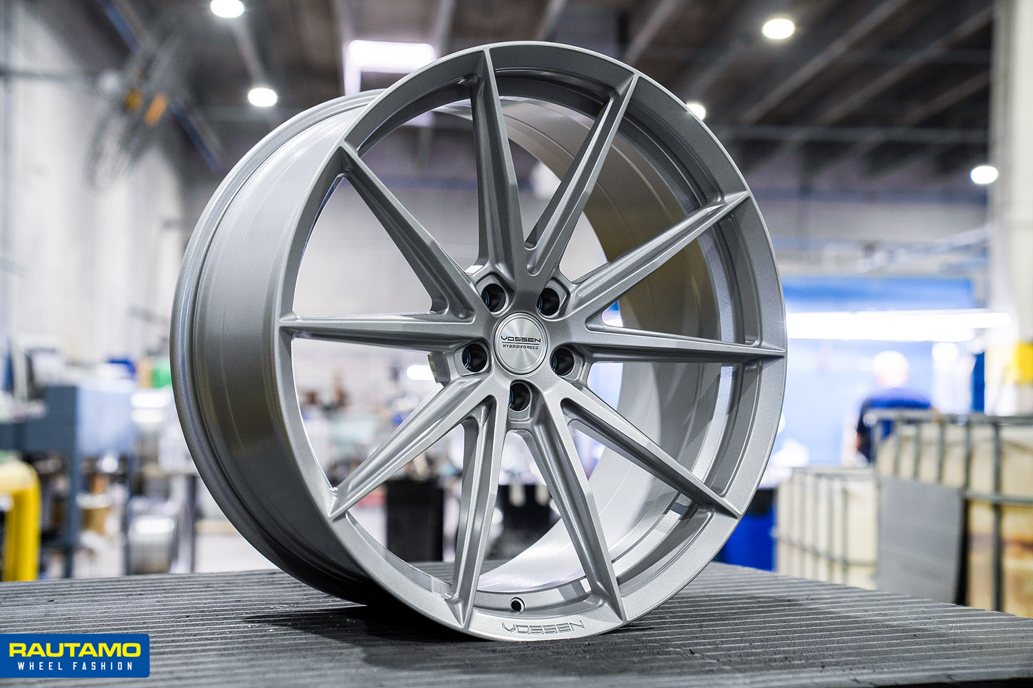Vossen HFX-2 Satin Silver, Hybrid Forged