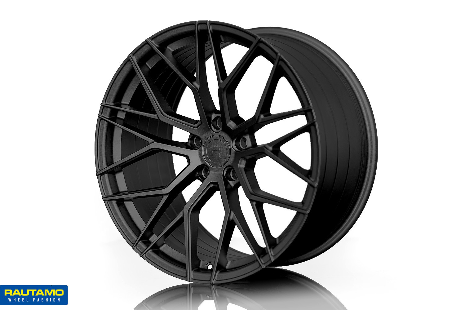 Rautamo R-Series R9 Satin Black vanteet autoon bil fälgar