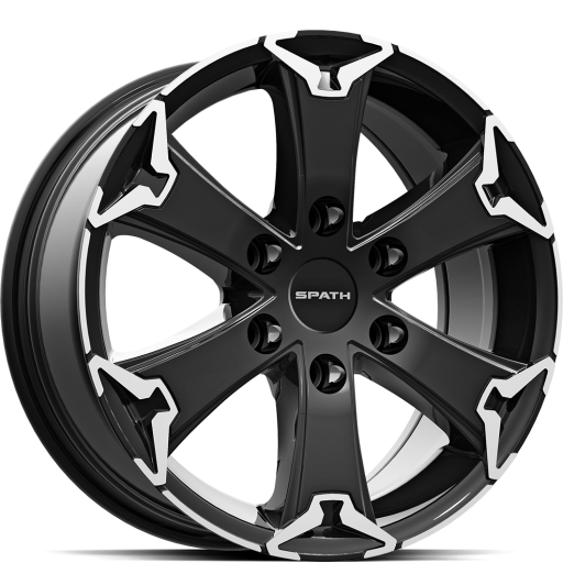 Spath SP52H Black Lip Polish vanteet pakettiautoon fälgar till lastbilen