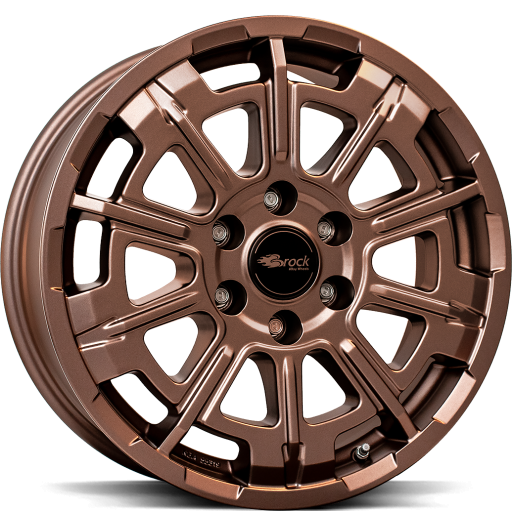 BROCK B45 Bronze Copper vanteet autoon fälgar till bilen