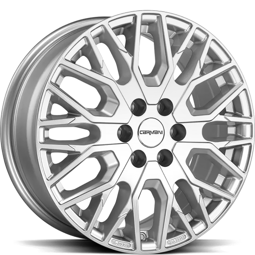 Carmani 20 Ludwig White Silver HL 6 Bolts