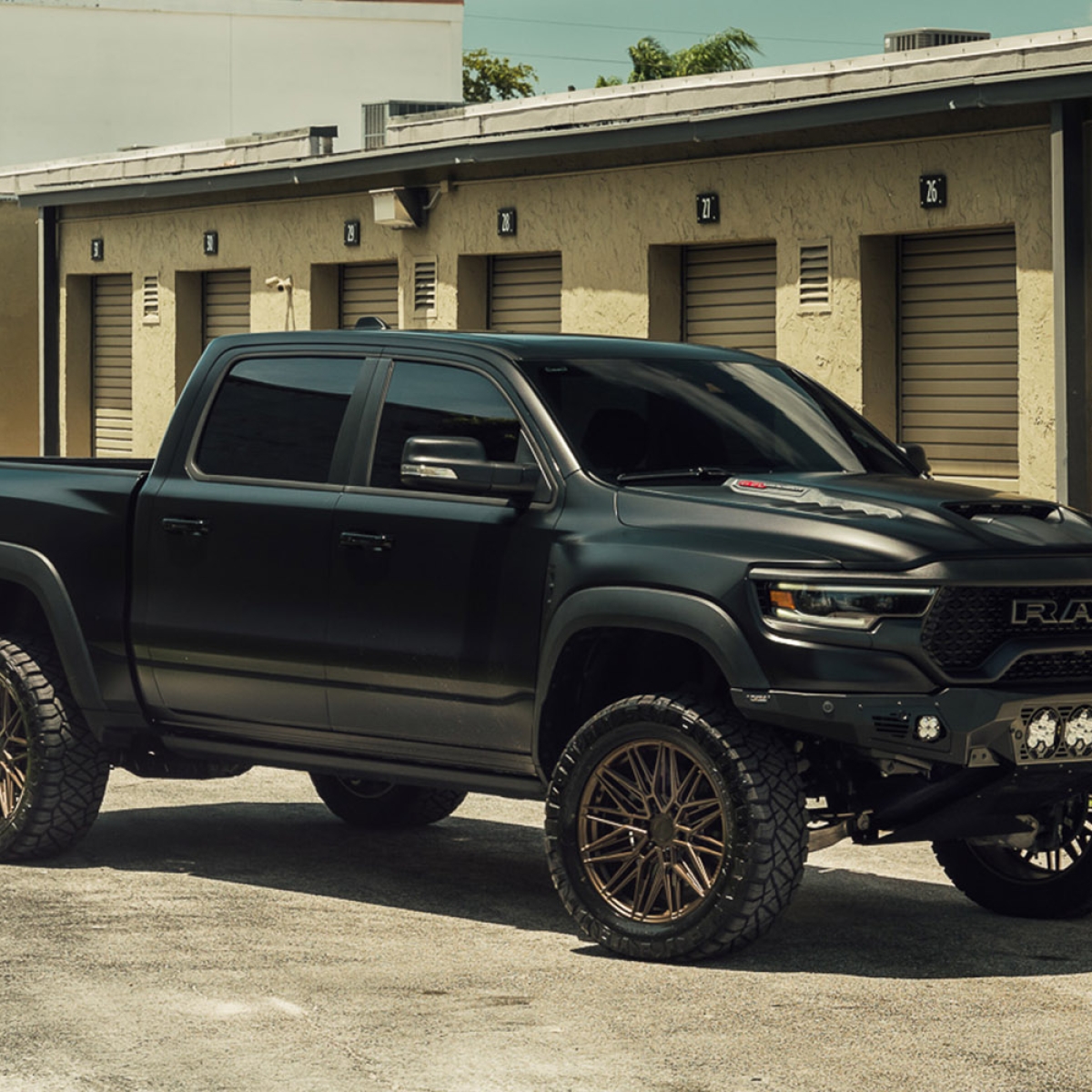 Dodge Ram Vossen HF6.5 Satin Bronze