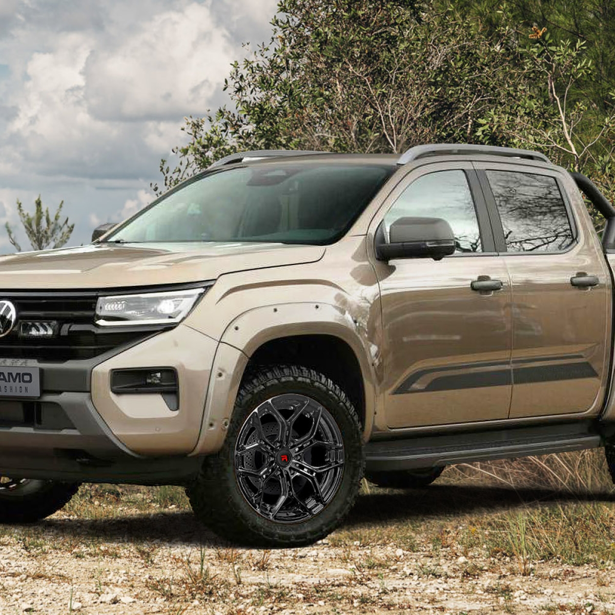 VW Amarok R-Series R20 Gloss Black